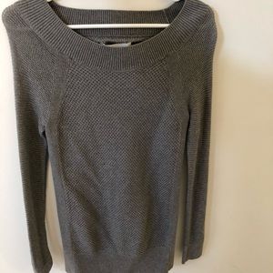 LOFT wide neck light sweater